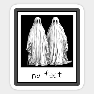 No Feet - Beetlejuice Sticker